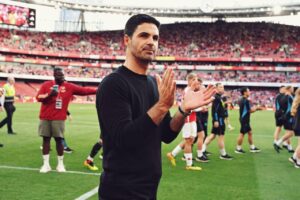 Mikel Arteta elogiou o time de Pep Guardiola. Foto: Reprodução/Facebook