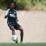 Jeffinho, atacante do Botafogo (Foto: Vitor Silva/BFR)