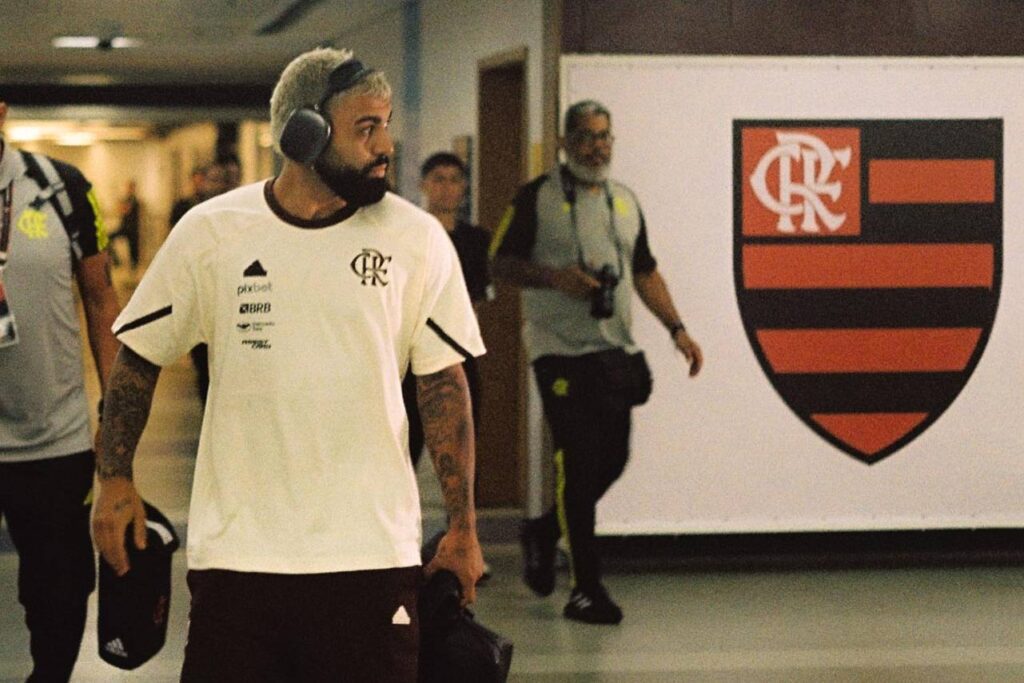 Gabigol está relacionado para enfrentar o Amazonas. Foto: Reprodução/Facebook