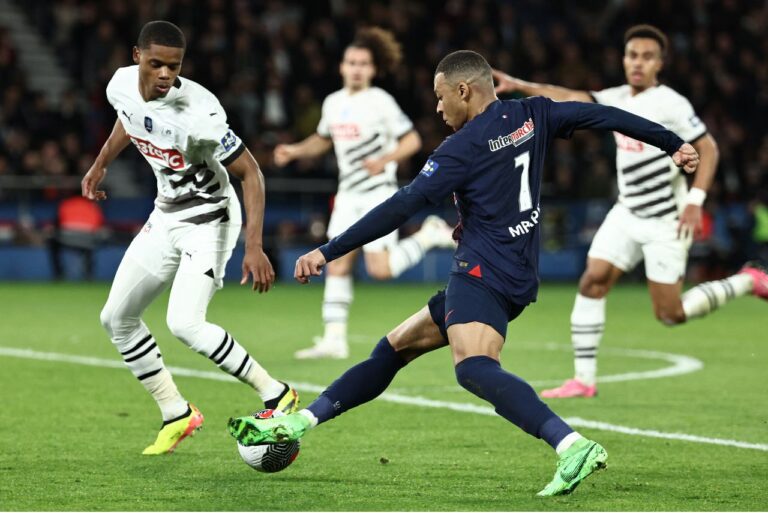 <p>PSG e Rennes pela Copa da França 2023-24 (Foto: Franck Fife/AFP)</p>