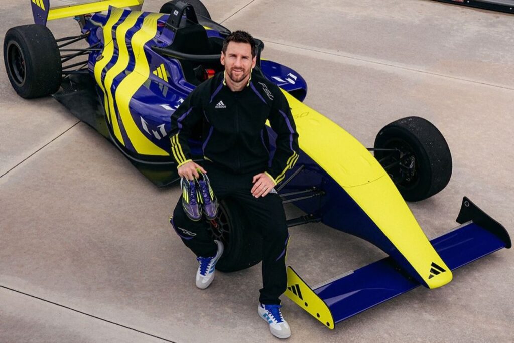 Campanha de lançamento da nova chuteira F50 de Messi (Foto: Reprodução)