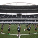 Treino do Botafogo no Nilton Santos