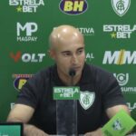 Cauan de Almeida, treinador do América-MG (Foto: Reprodução)