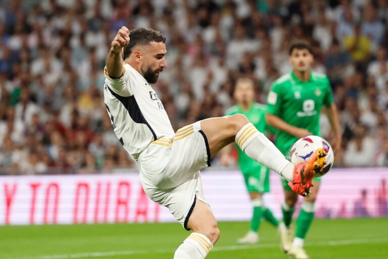 <p>Real Madrid ficou no empate com o Betis no fechamento do Espanhol (Foto: Reprodução)</p>