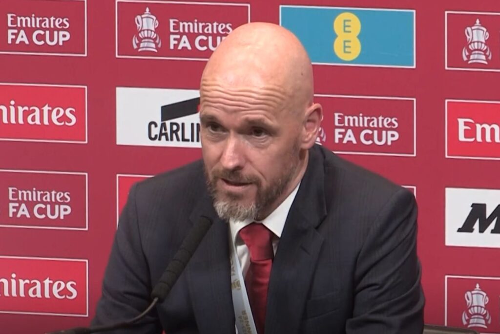 Erik ten Hag, treinador do Manchester United (Foto: Reprodução)