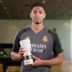 Jude Bellingham foi eleito o melhor jogador do Espanhol 2023-24 (Foto: Reprodução)