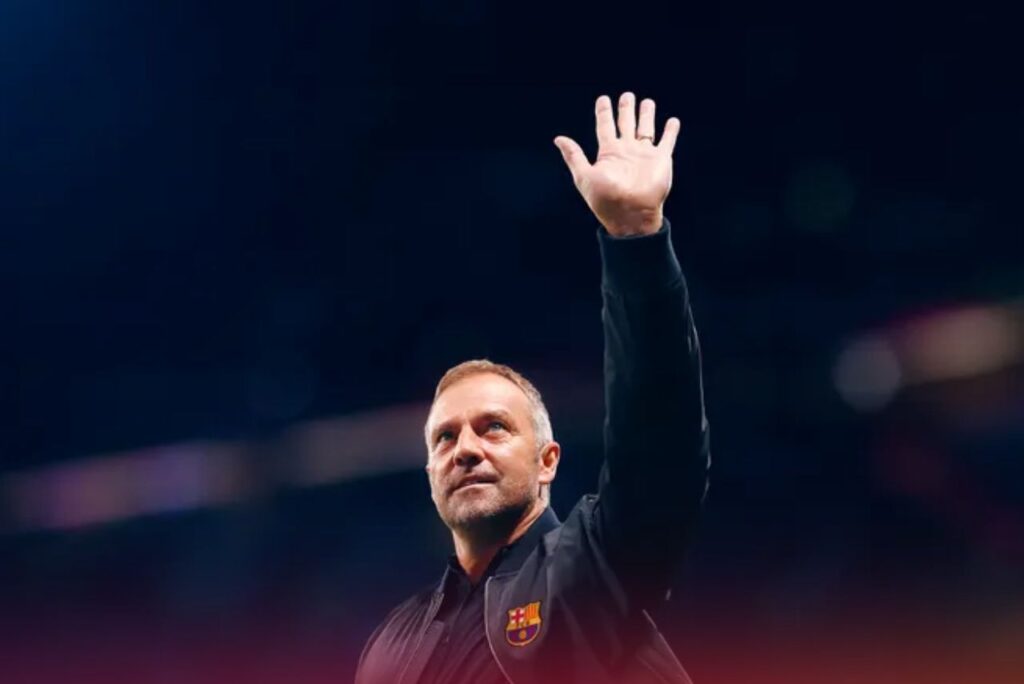 Flick é o novo técnico do Barcelona