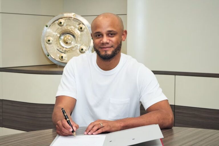 <p>Kompany assinou contrato com o Bayern de Munique. Foto: Reprodução/FCB</p>
