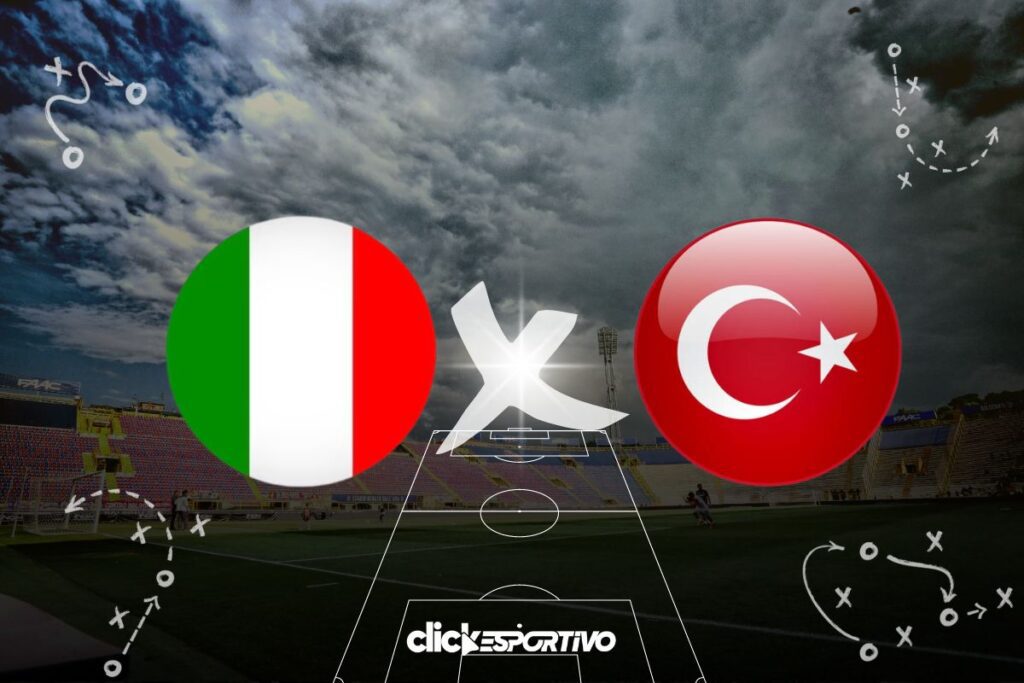 Itália x Turquia - Amistosos Internacionais 2024