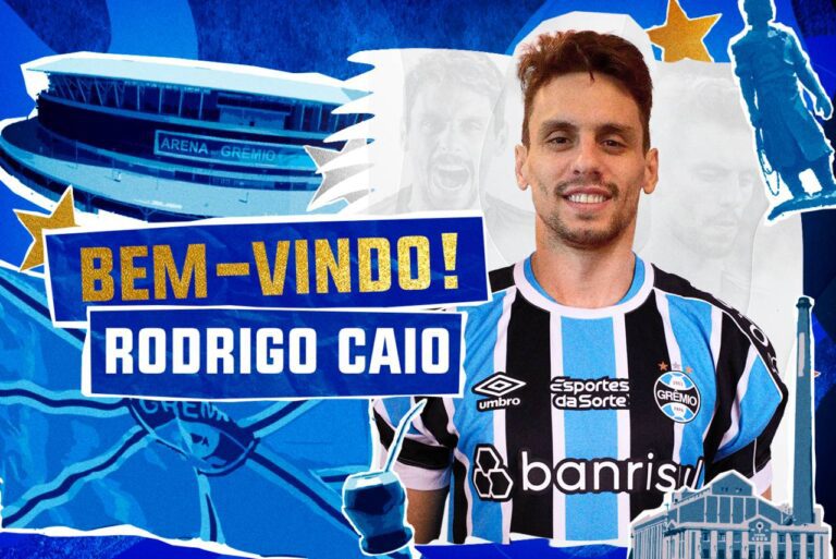 <p>Rodrigo Caio foi oficializado pelo Grêmio nesta segunda-feira (3). Foto: Divulgação</p>
