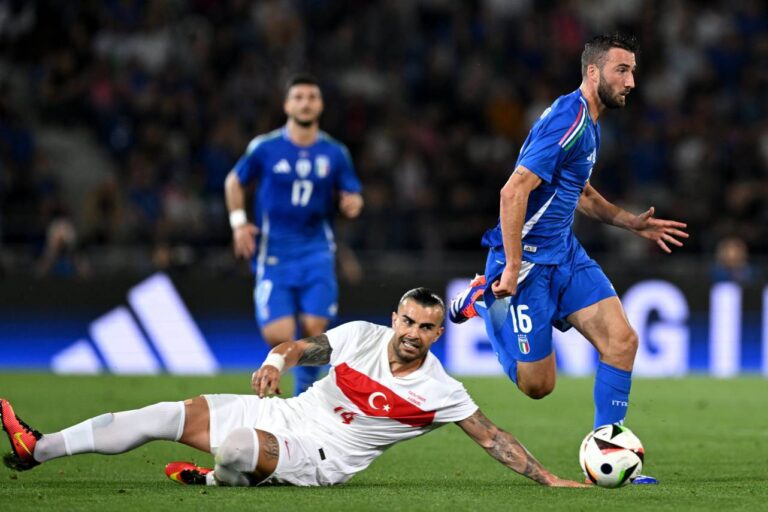<p>Itália e Turquia fizeram uma aprtida burocrática. Foto: Reprodução/X</p>