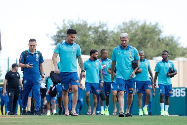 <p>Seleção Brasileira passou quase uma década sem um profissional de saúde mental. Foto: Rafael Ribeiro/CBF</p>
