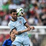 Bruno Fernandes durante derrota contra a Croácia