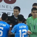 Seleção do Catar marcou um gol irregular. Foto: Reprodução/ AlkassTVSports