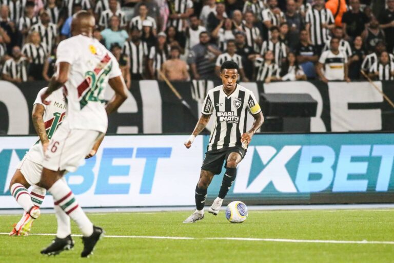 <p>O Botafogo saiu vitorioso do clássico carioca. Foto: Arthur Barreto/Botafogo</p>
