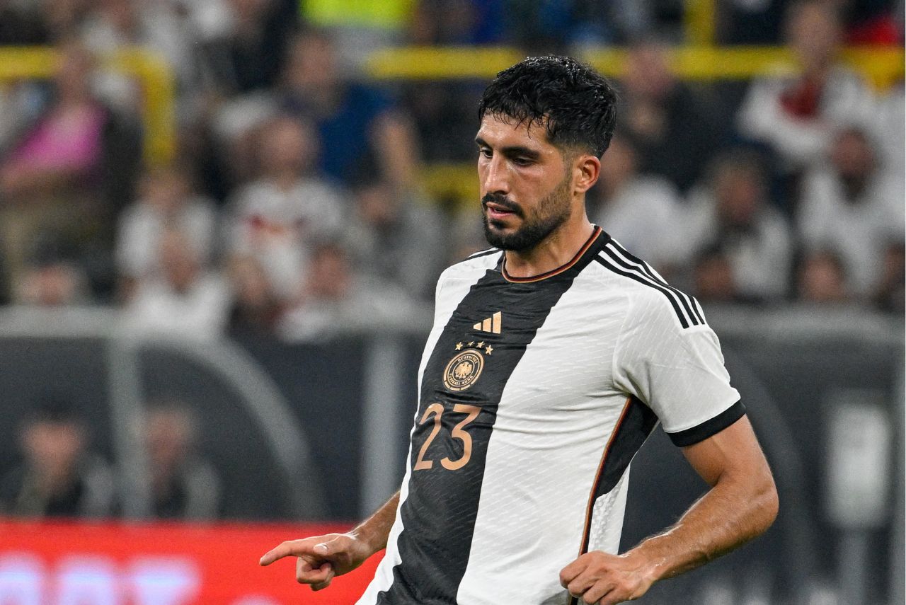 Emre Can em campo pela Alemanha
