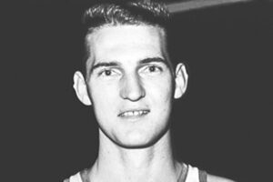 Jerry West nos tempos de jogador dos Lakers