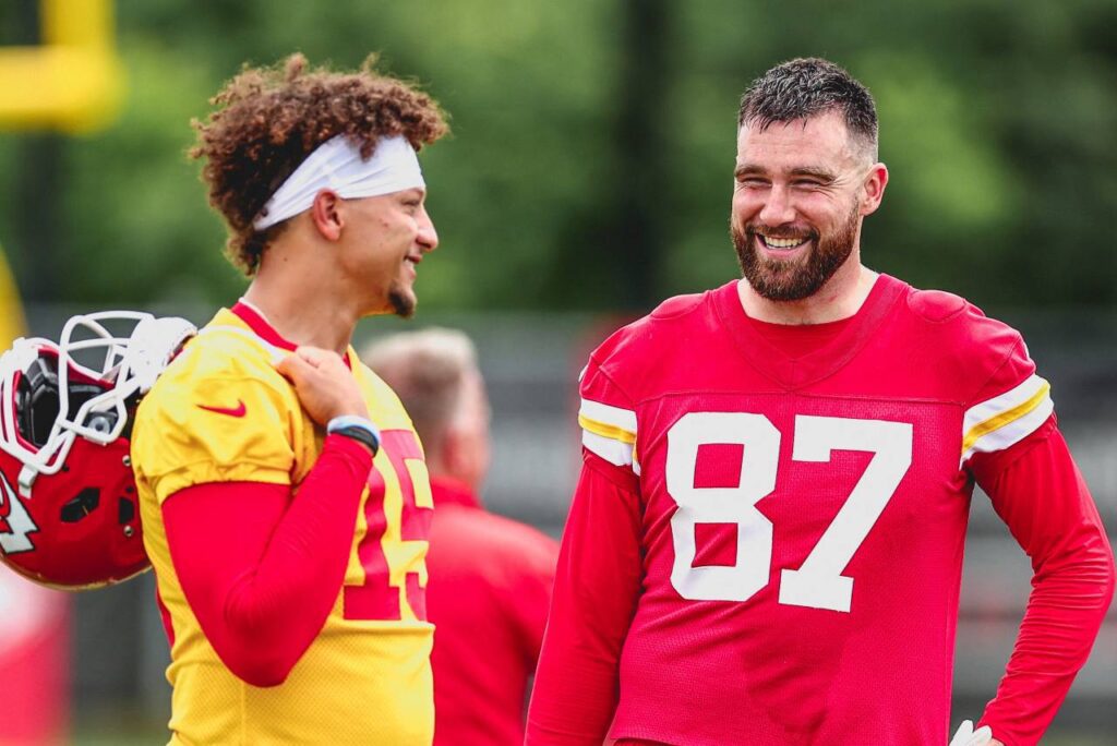 Travis Kelce, do Kansas City Chiefs, diz que ainda não pensa em aposentadoria