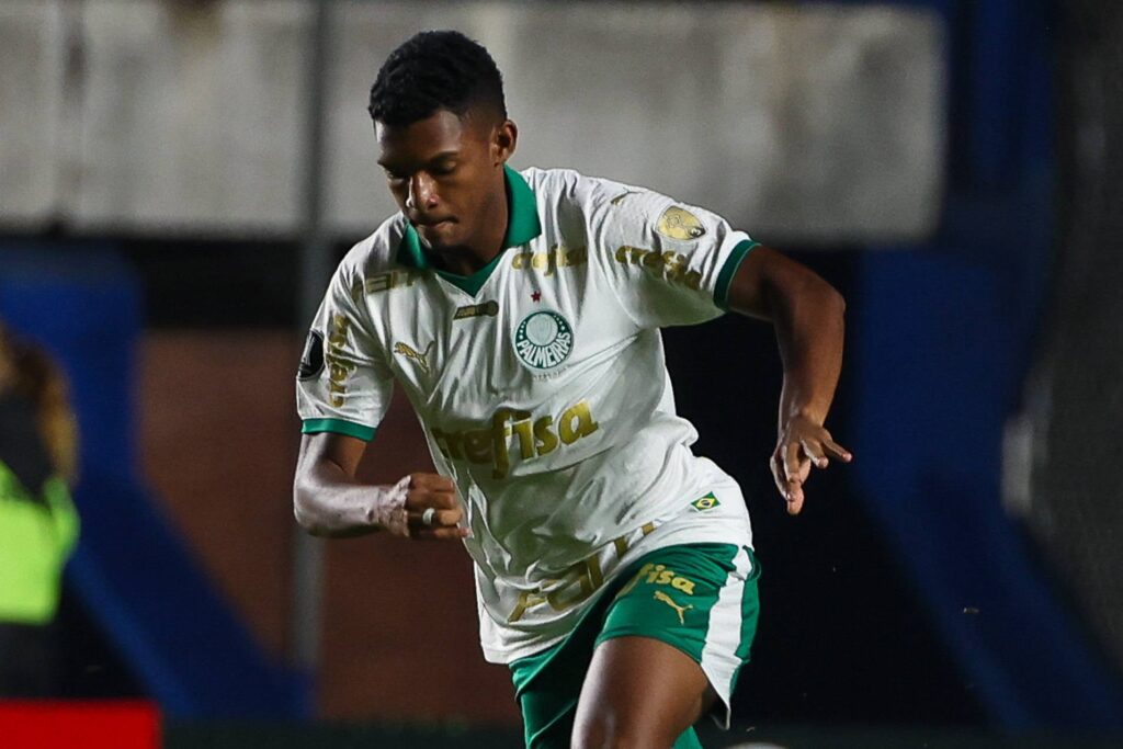 Luis Guilherme não joga mais pelo Palmeiras. Foto: Fabio Menotti/Palmeiras