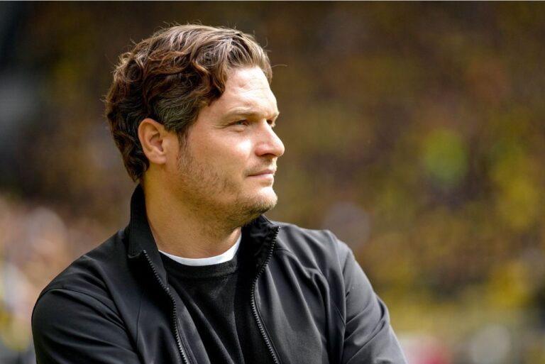 <p>Edin Terzic não é mais o técnico do Borussia. Foto: Reprodução/BVB</p>
