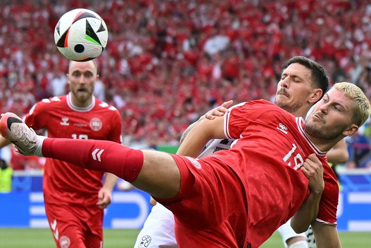 Dinamarca e Eslovênia ficaram no 1 a 1