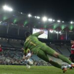 Momento do gol da derrota do Fluminense