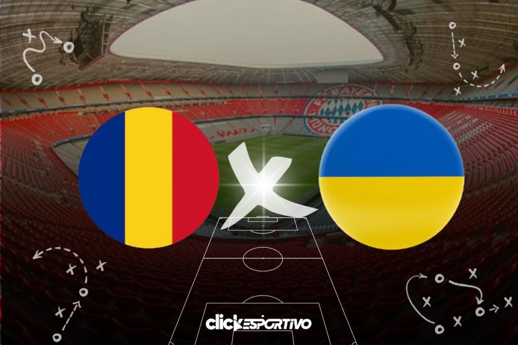 Romênia x Ucrânia - Eurocopa 2024