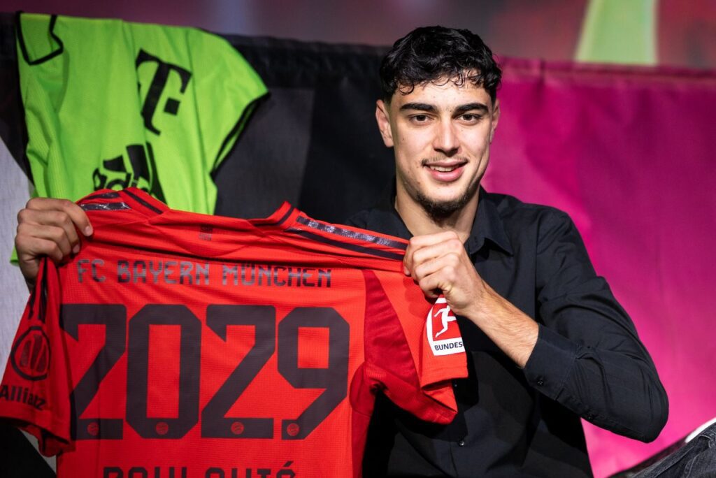 Jovem estendeu contrato com o Bayern de Munique