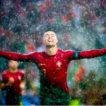 Foto de Cristiano Ronaldo tirada por Marcelo Guelber Góes (Foto: Reprodução)