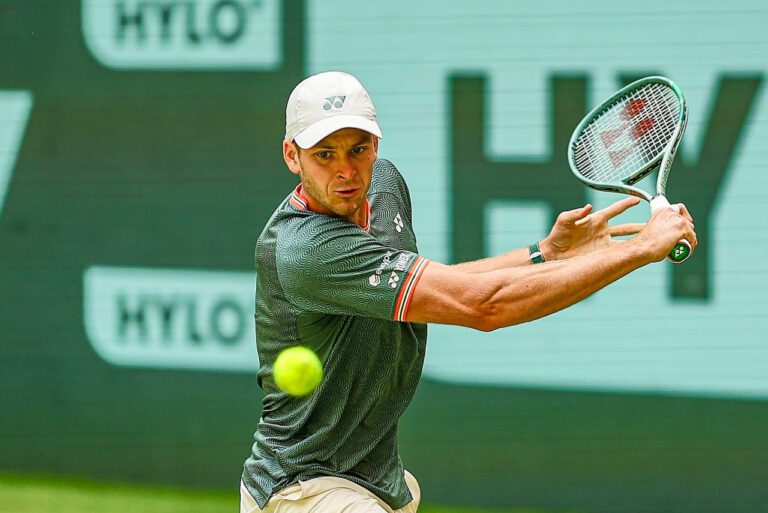 <p>Hurkacz é finalista do ATP 500 de Halle (Foto: TERRA WORTMANN OPEN/Mathias Schulz)</p>
