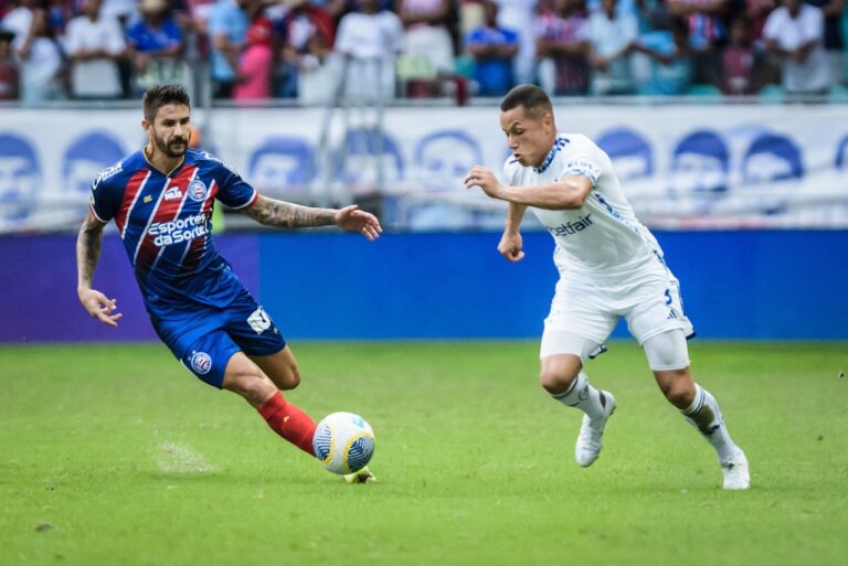 <p>Bahia 4 x 1 Cruzeiro (Foto: Gustavo Aleixo/Cruzeiro)</p>
