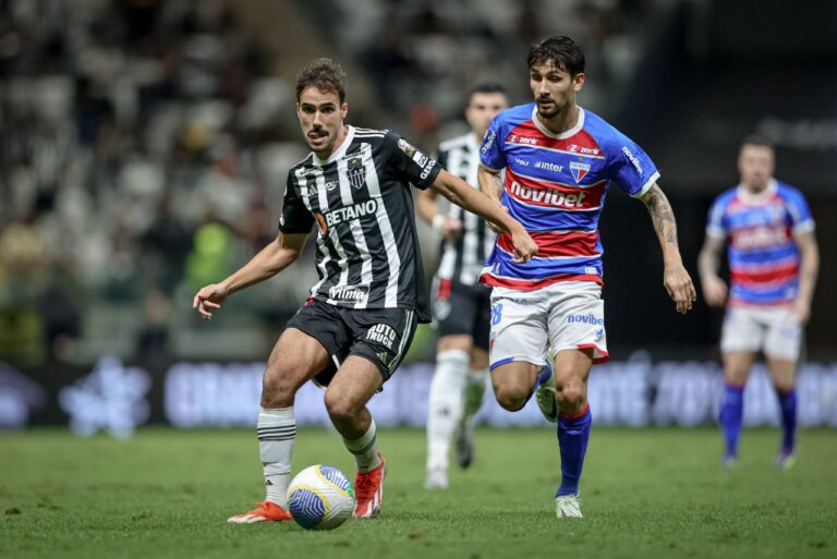 <p>Atlético-MG 1 x 1 Fortaleza (Foto: Pedro Souza/Atlético)</p>
