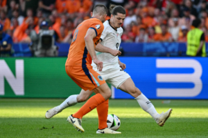Marcel Sabitzer marcou um dos gols da Áustria contra a Holanda