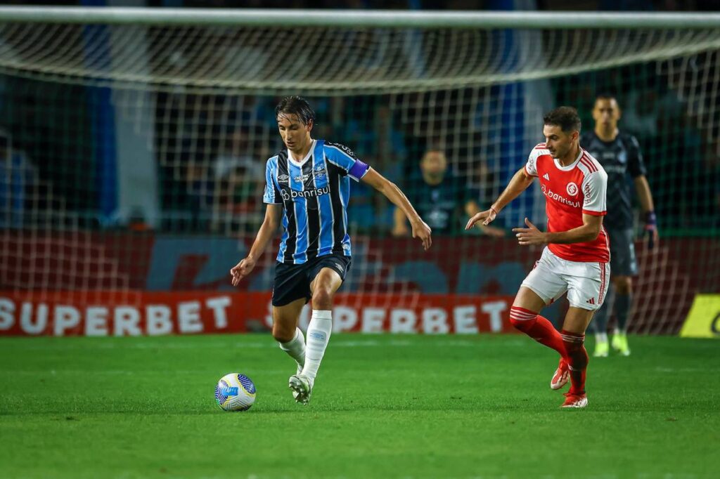 Geromel fica no Grêmio até o fim da temporada. Foto: Lucas Uebel/Grêmio