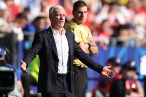 Didier Deschamps, treinador da França (Foto: Franck Fife/AFP)