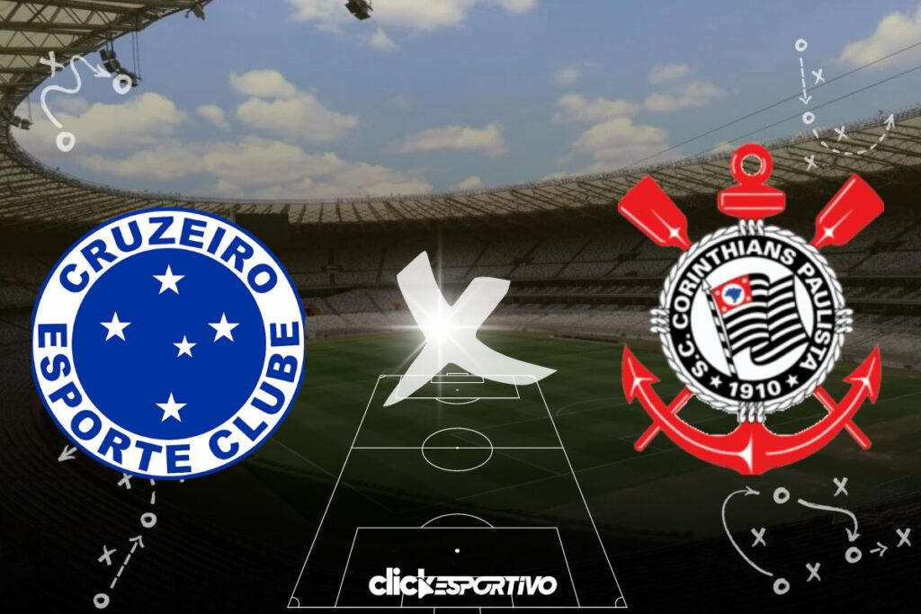 Cruzeiro x Corinthians: onde assistir, horário, escalações e estatísticas