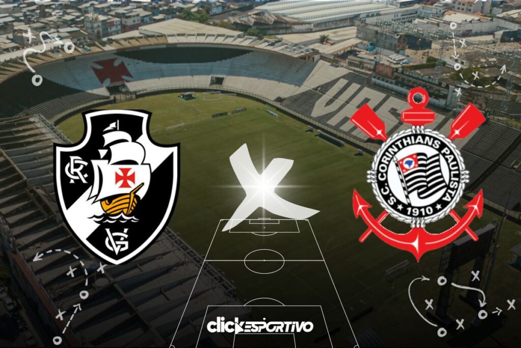 Vasco x Corinthians: onde assistir, horário, escalações e estatísticas