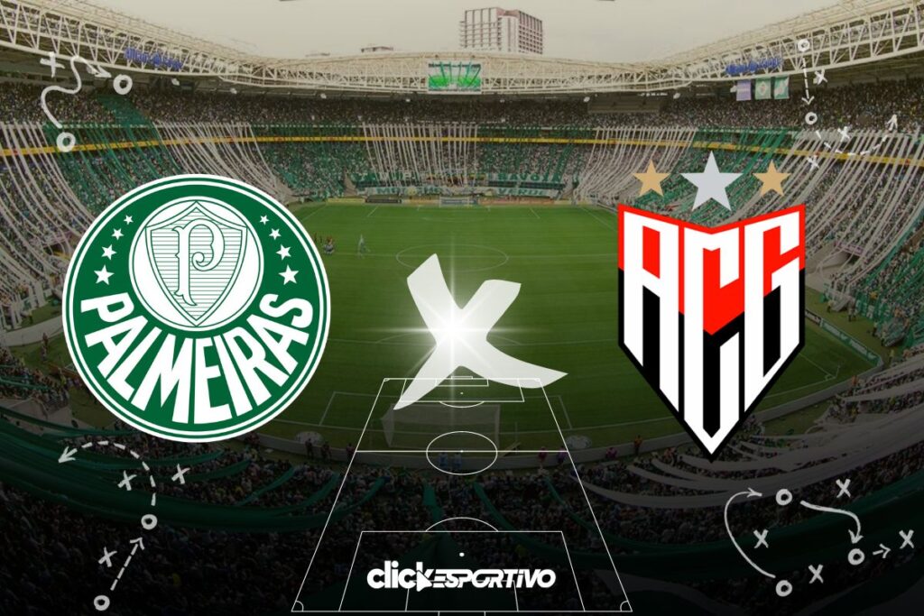Palmeiras x Atlético-GO: onde assistir, horário, escalações e estatísticas