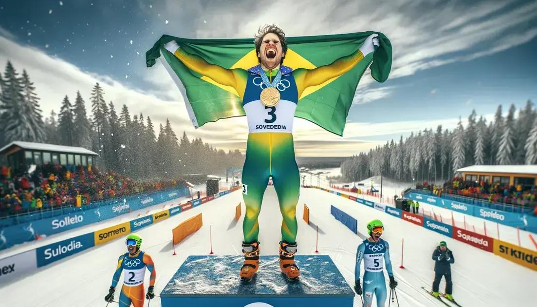 Cristian Ribera conquista 3º ouro na Copa do Mundo de Para Ski