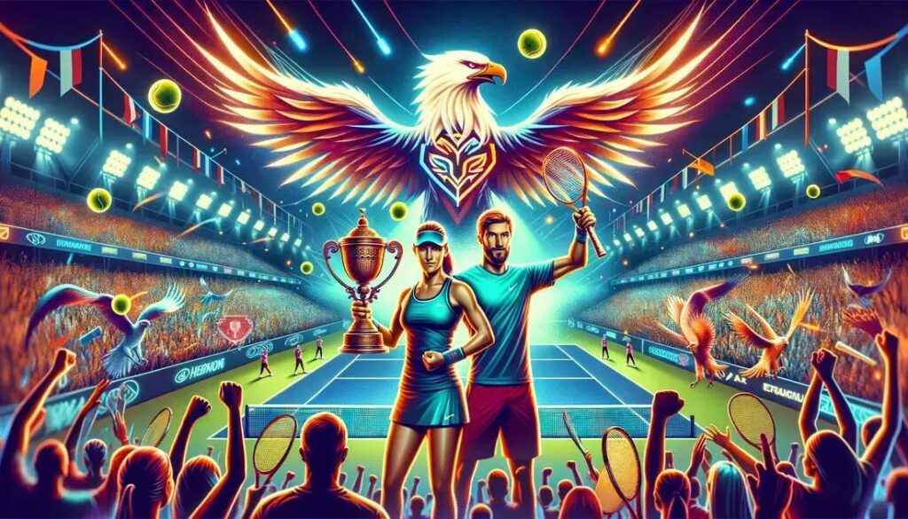 Rybakina e Rublev: Bicampeões da WTL em 2024
