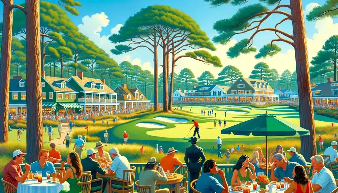 Descubra Pinehurst: Explorando a Região Dentro e Fora do Campo