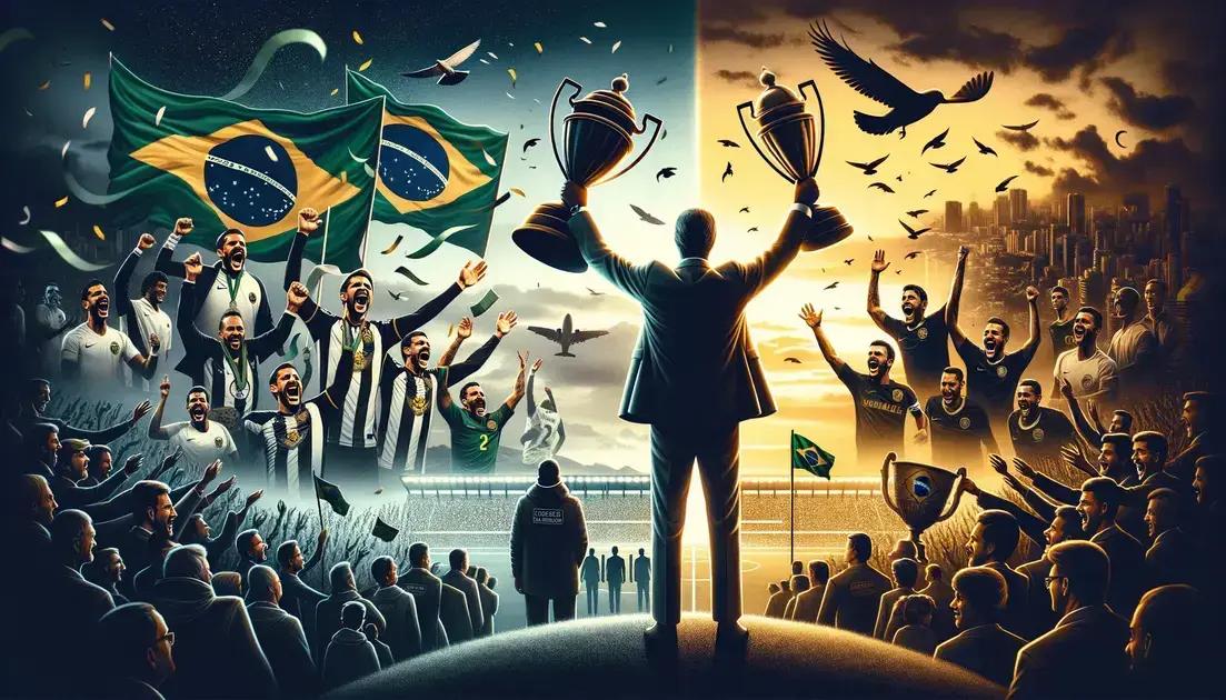 Histórico de conquistas no Botafogo