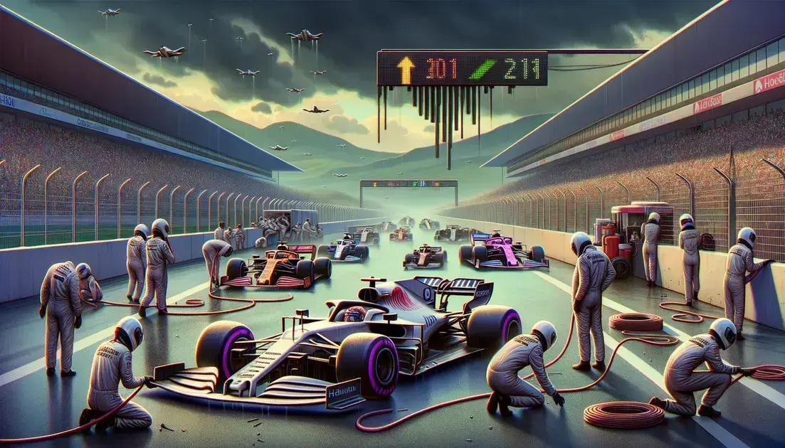 A queda da Williams na tabela