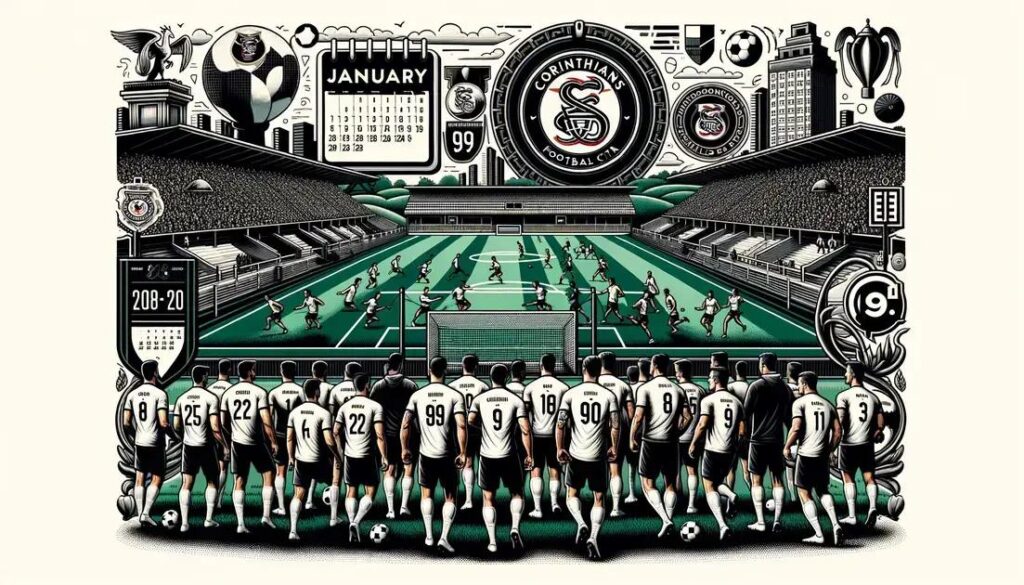 Calendário do Corinthians em Janeiro: Clássicos e Pré-temporada