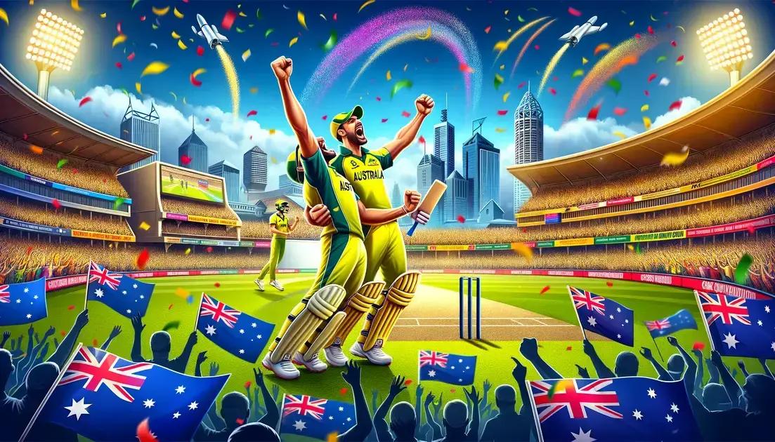 Australia Vence Índia e Conquista o Border-Gavaskar Trophy