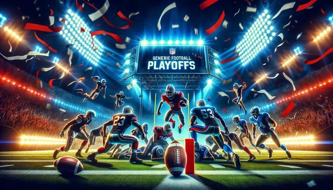 Playoffs NFL: Jogos, calendário e transmissões do Wild Card