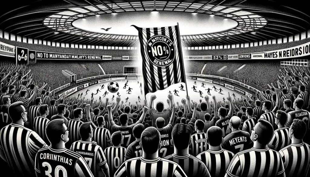 Enquete: Torcida do Corinthians Desaprova Renovação de Maycon