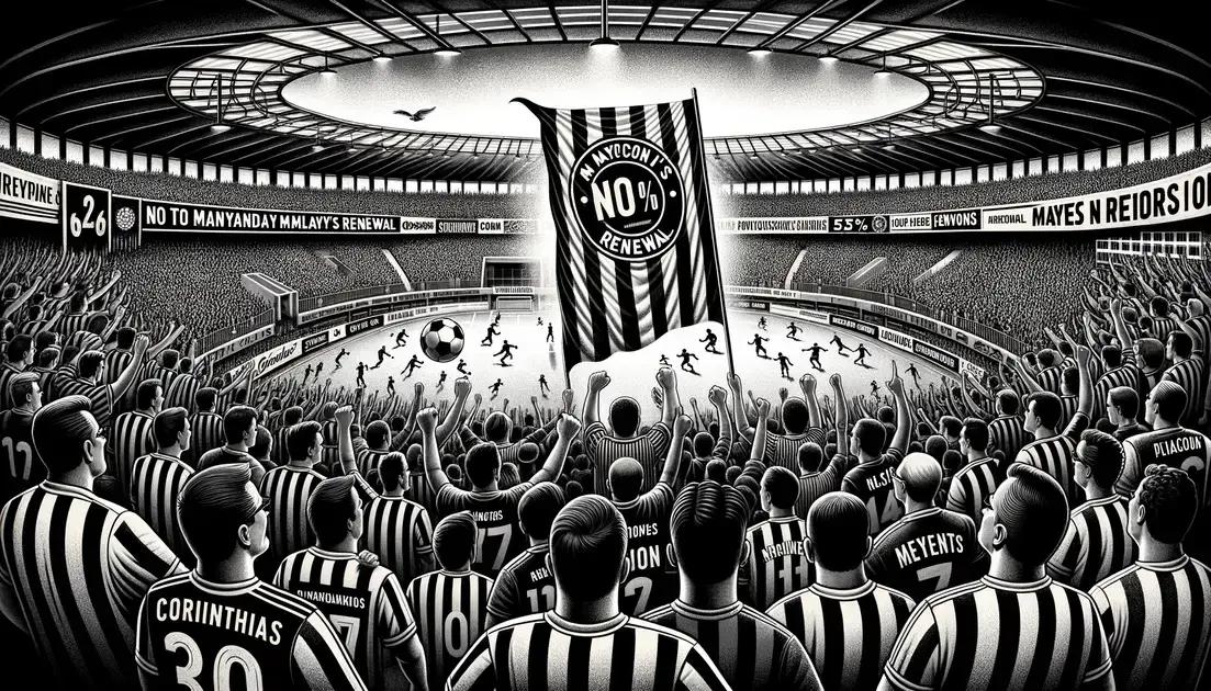Enquete: Torcida do Corinthians Desaprova Renovação de Maycon