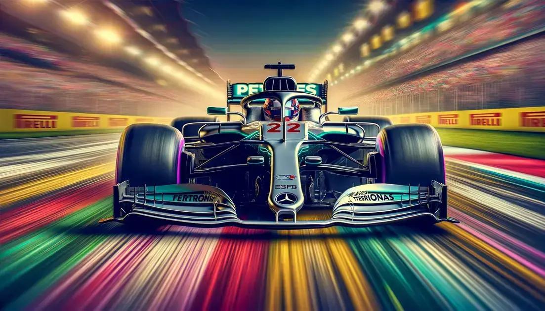 Russell e os Pneus Pirelli Russell e os Pneus Pirelli