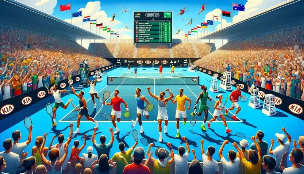 Os 8 Melhores Tenistas do Australian Open e Seus Prêmios